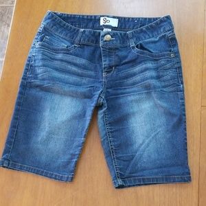 Bermuda Jean Shorts